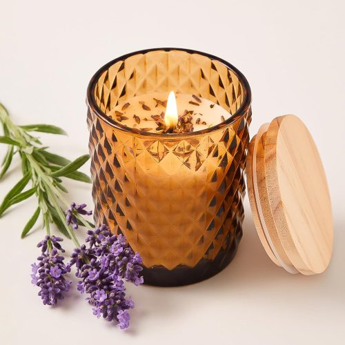 Lavender Soy Aromatherapy Jar Candle