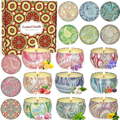 Soy Wax Aromatherapy Candle Gift Set